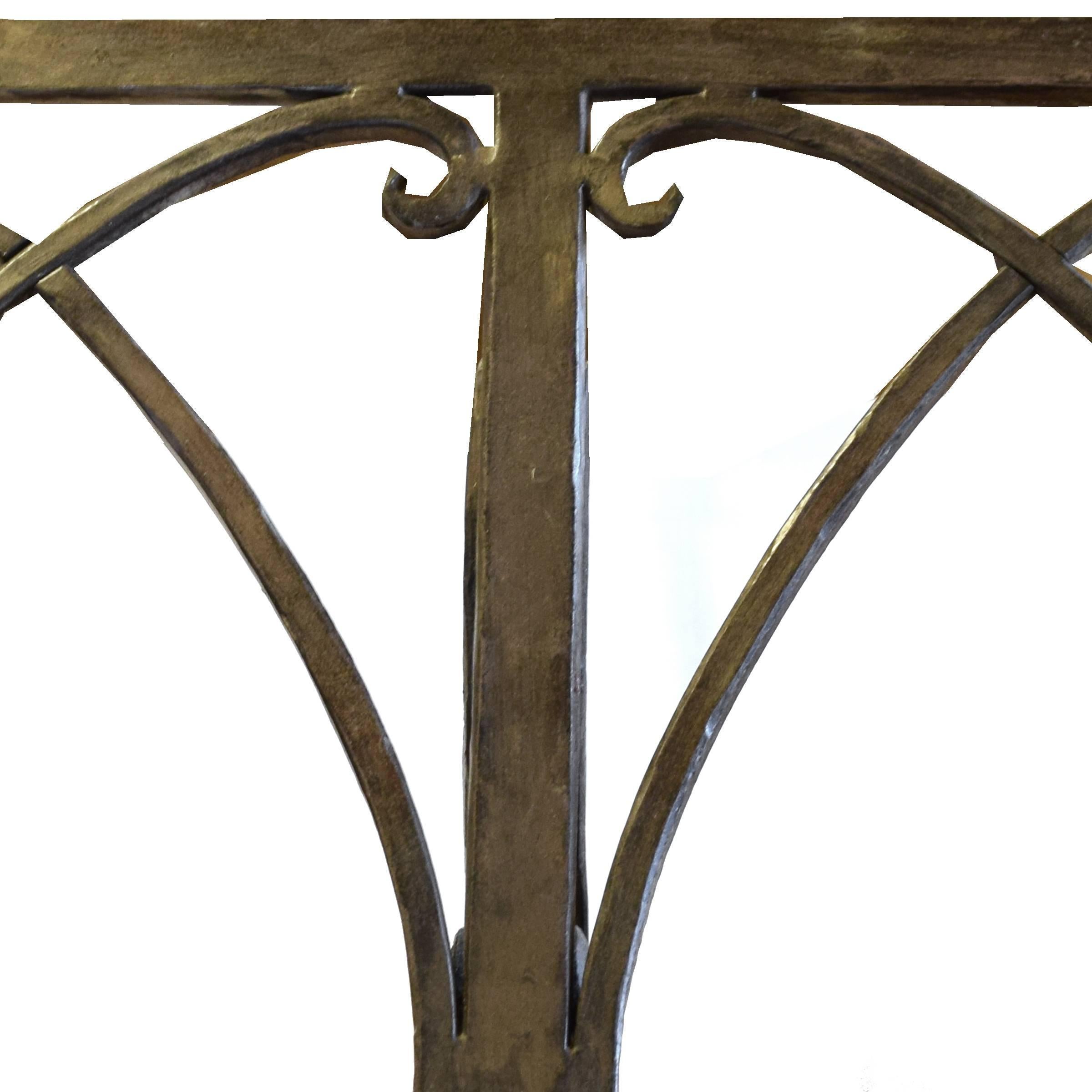 Art Nouveau Italian Wrought Iron Music Stand