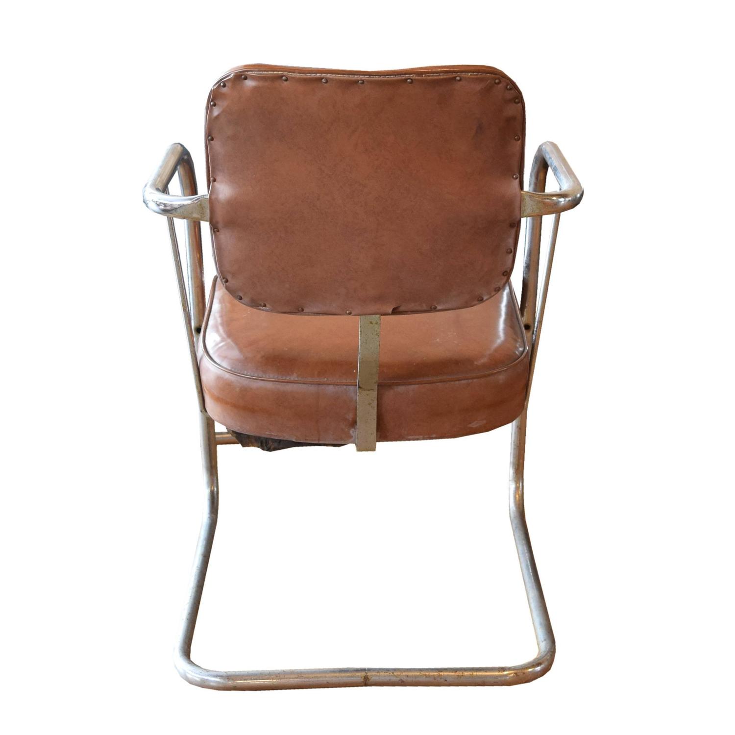 American Mid-Century Chrome Chair