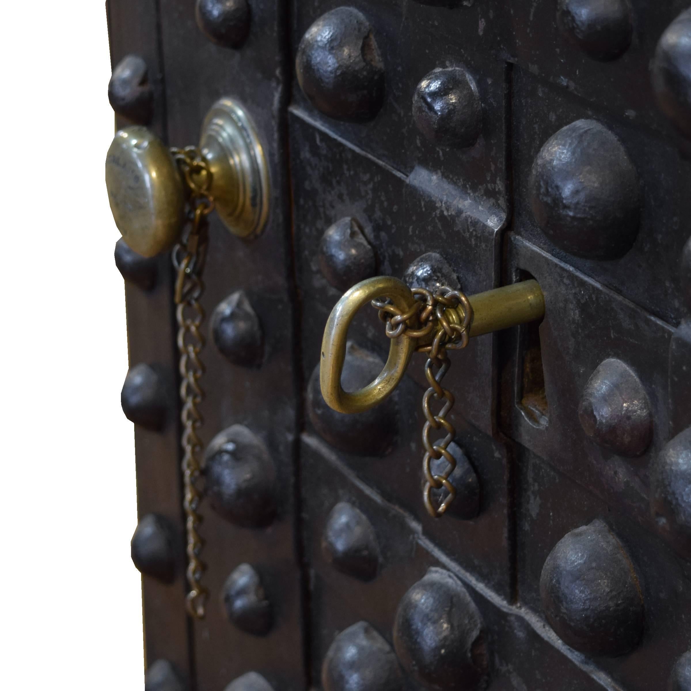 19th Century J. Delano Hobnail Safe