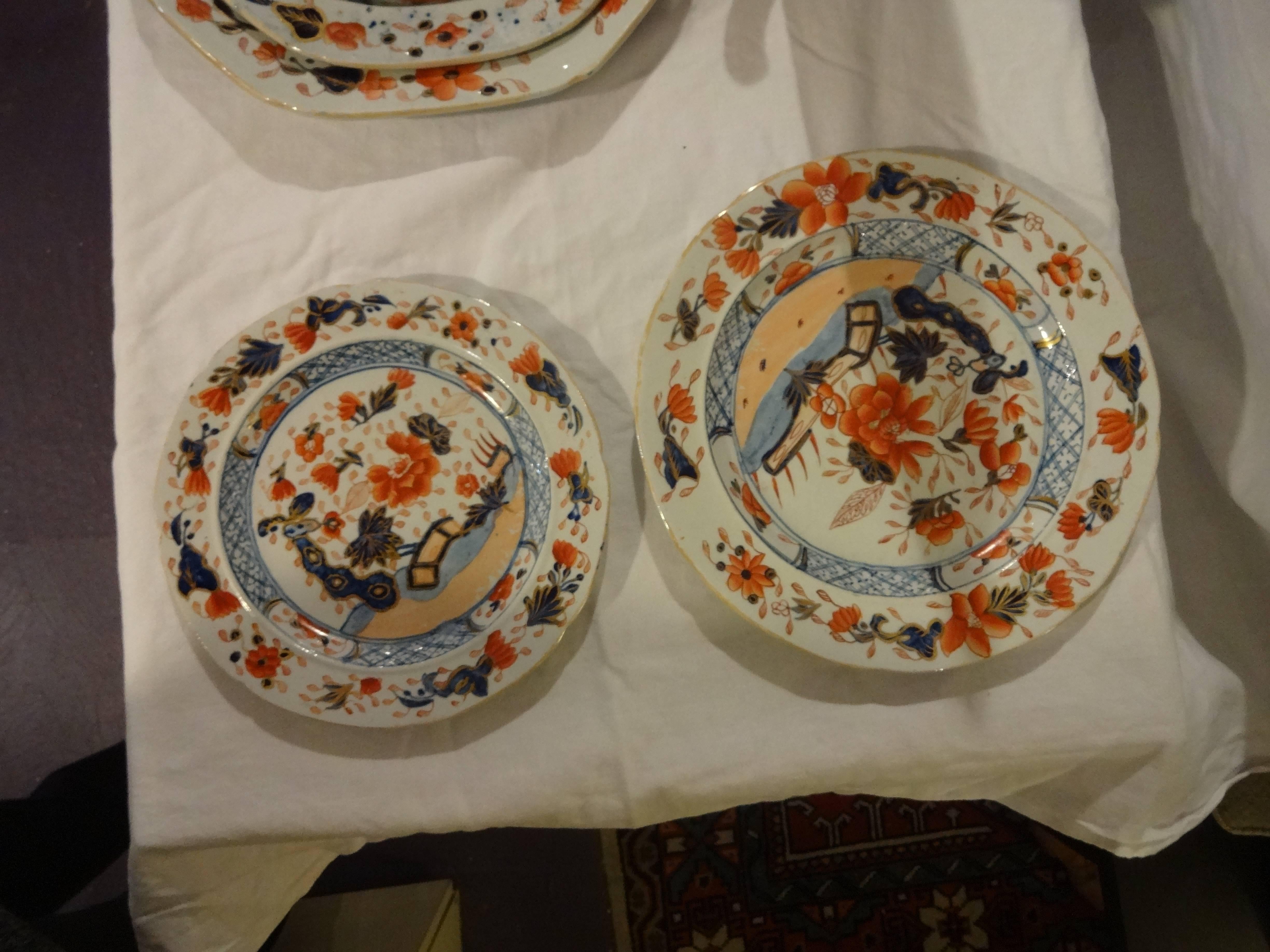 Hand-Painted Mason's Ironstone China Collection 