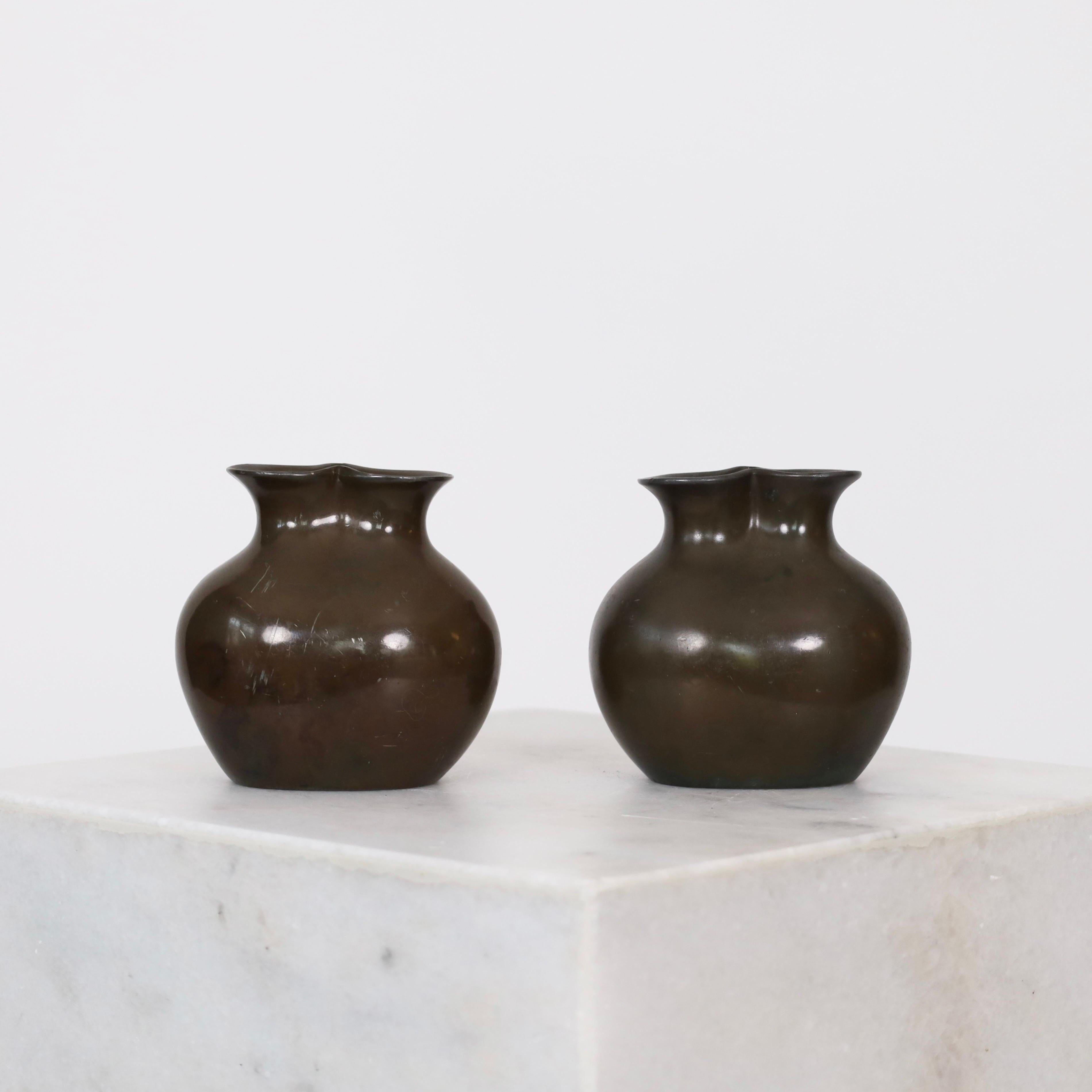 Danish Set of Art Deco Vases by Just Andersen, 1920s, Denmark For Sale
