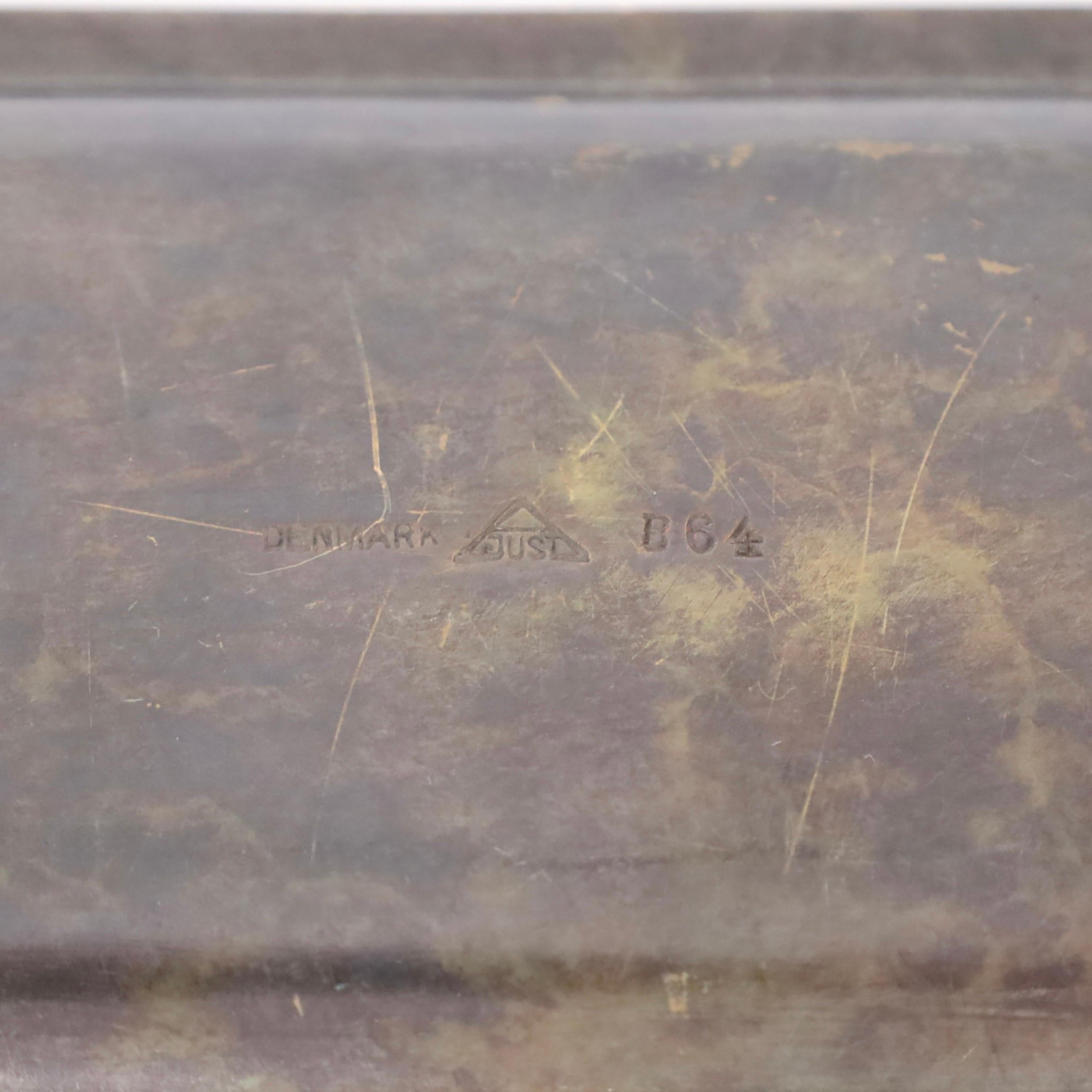 Bronze Tray & Letter Knife designed by Just Andersen, 1920s, Denmark For Sale 6