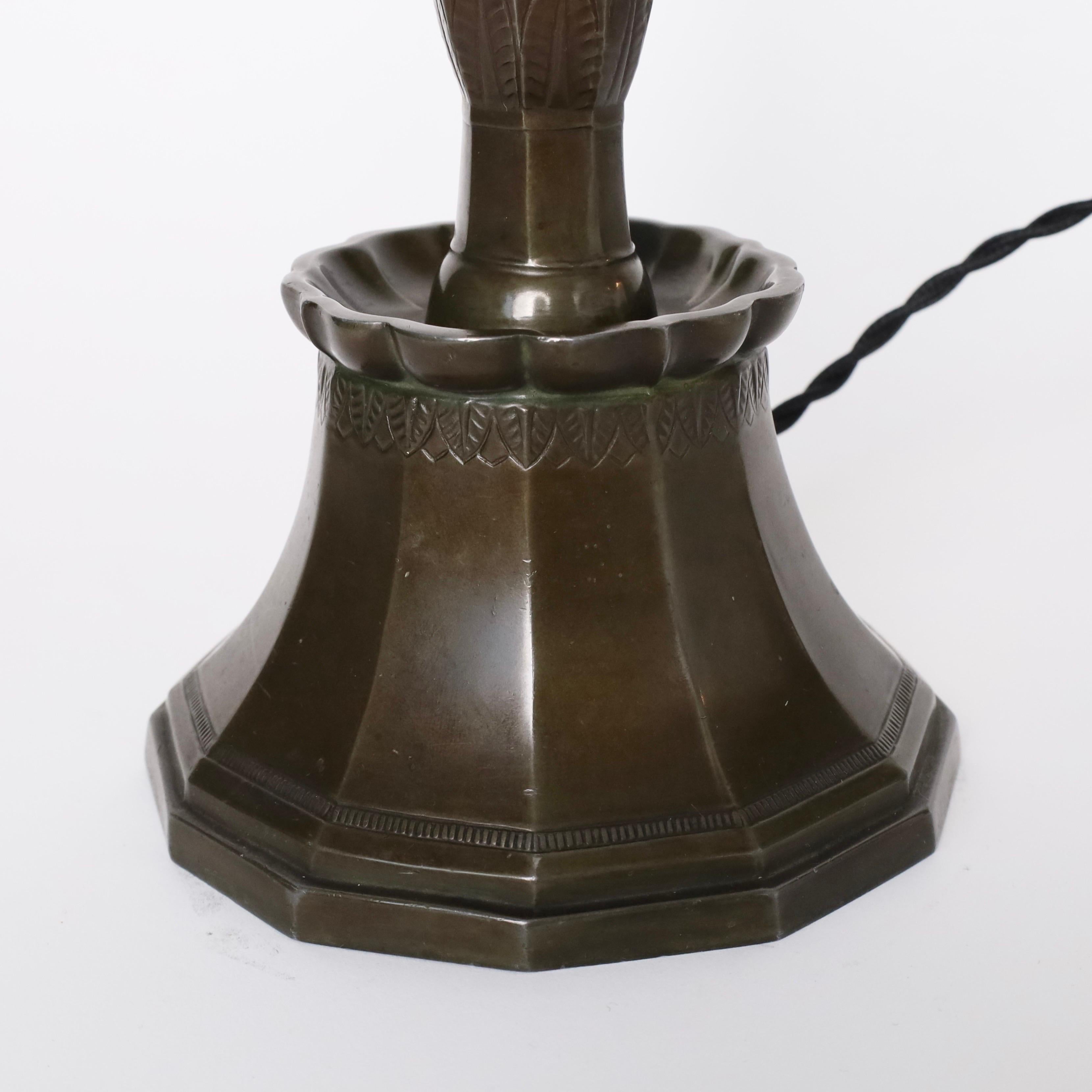 Ensemble de lampes de table Just Andersen, années 1920, Danemark en vente 5
