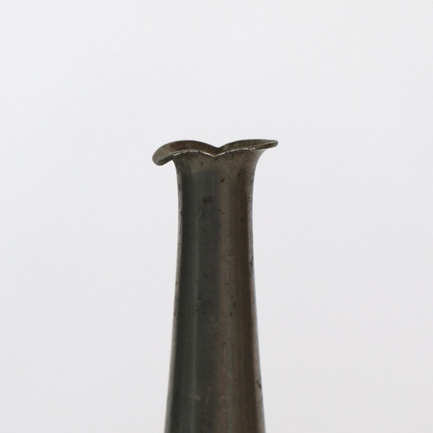 Collection of Pewter Vases by Just Andersen, 1920s, Denmark For Sale 4