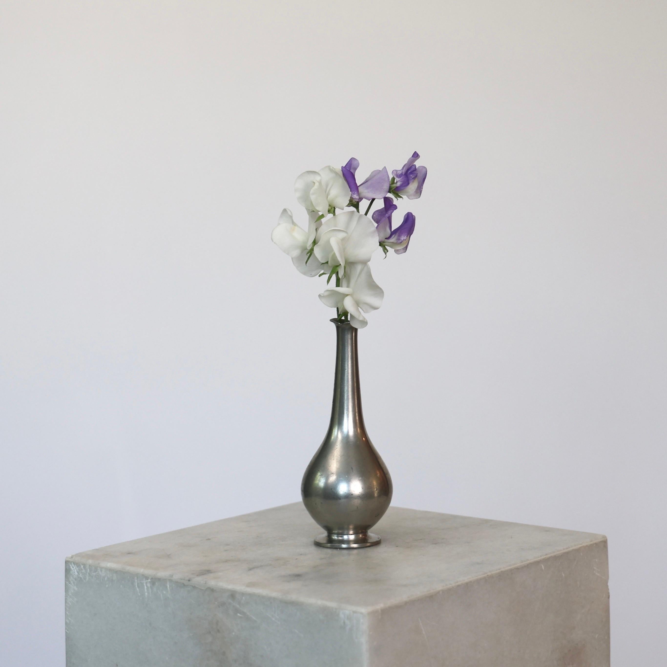 Early 20th Century Collection of Pewter Vases by Just Andersen, 1920s, Denmark For Sale