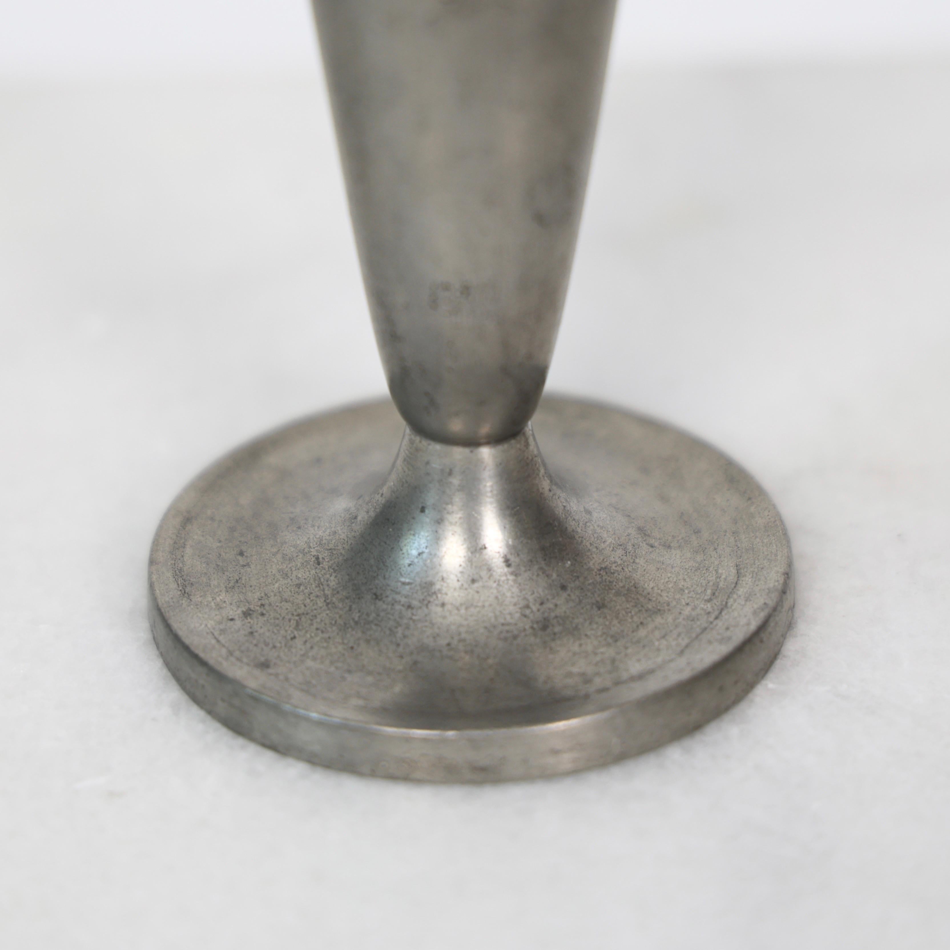 Pewter Vase by Just Andersen, 1950s, Denmark For Sale 2