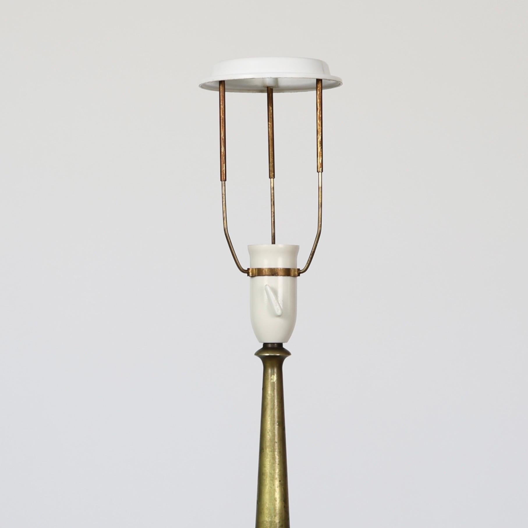 Danish Art Deco Bronze Lamp, 1930s, Denmark For Sale 5