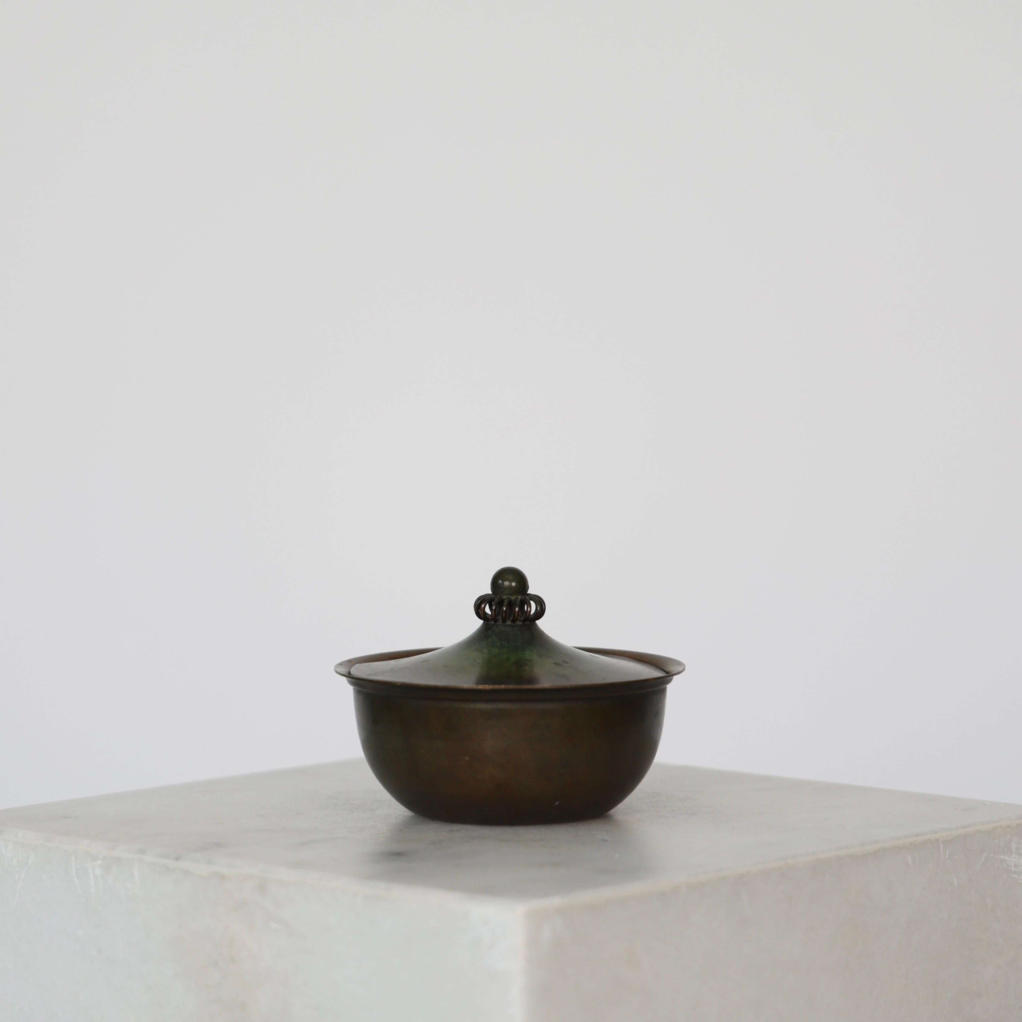 Bronze Jar by Just Andersen, 1930s, Denmark For Sale 5