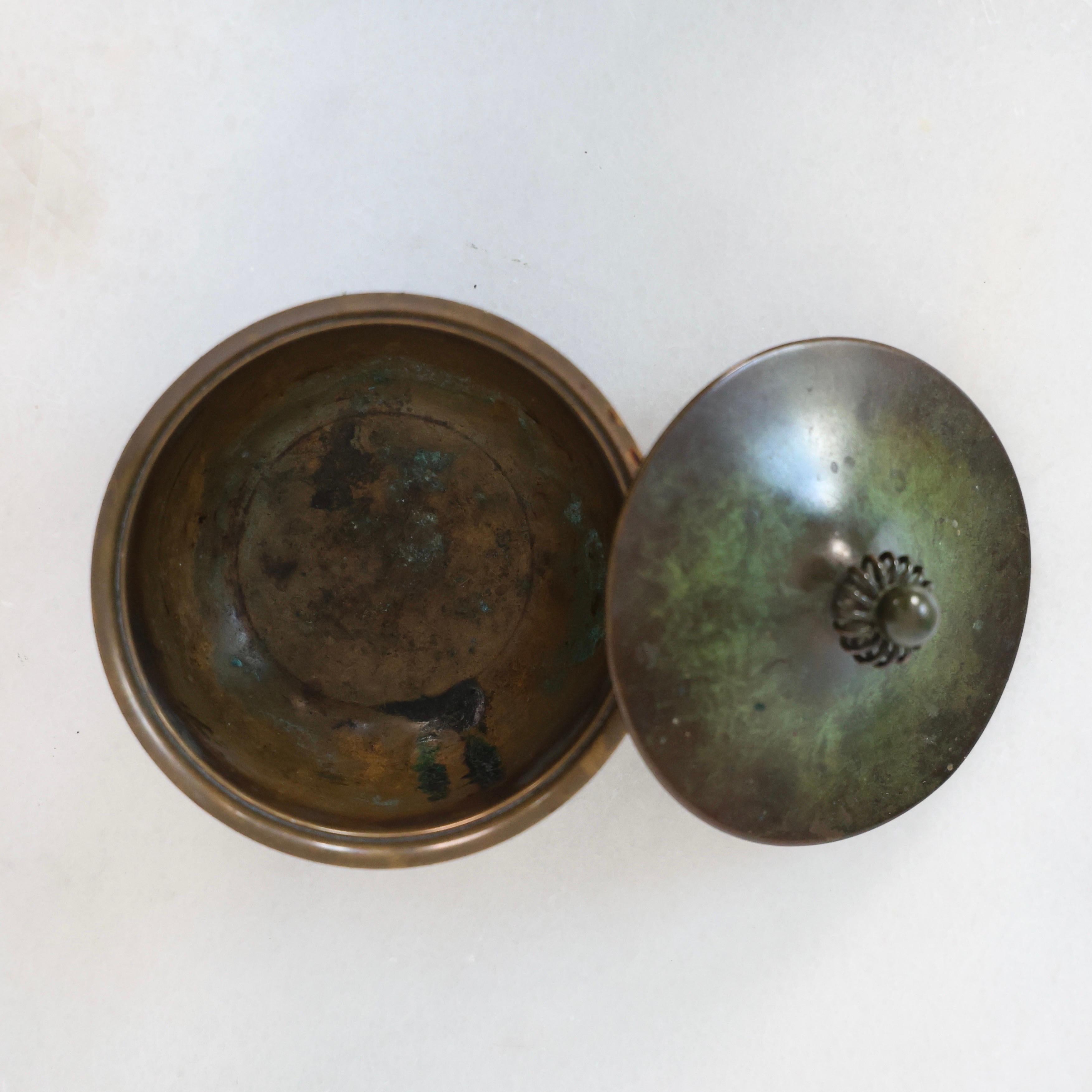 Bronze Jar by Just Andersen, 1930s, Denmark For Sale 3