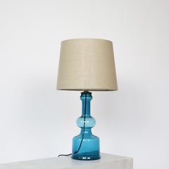 Dänische moderne Glastischlampe von Lisbeth Brams für Fog & Morup, 1960er Jahre, Dänemark