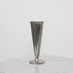 Conical Pewter Vase by Just Andersen, 1950s, Denmark