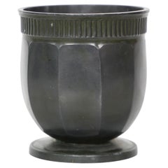 Diskometal Vase by Just Andersen, 1930s, Denmark