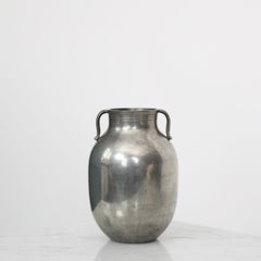 Amphora-Style Pewter Vase by Just Andersen, 1920s, Denmark