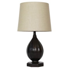 Exquisite Just Andersen Table Lamp, 1930s, Denmark