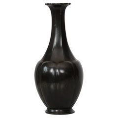 Art Deco Vase by Ellen Schlanbusch for Just Andersen, 1940s, Denmark