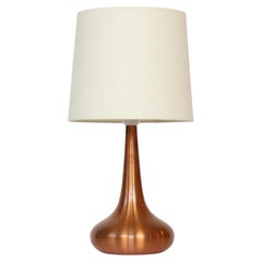Danish Modern Copper Desk Lamp by Jo Hammerborg, 1960s, Denmark