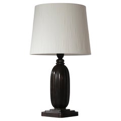 Square Table Lamp by Just Andersen, 1930s, Denmark