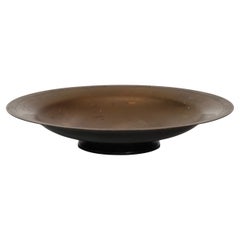 Pedestal Bronze Bowl by Just Andersen, 1930s, Denmark
