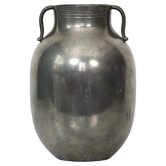 Amphora-Style Pewter Vase by Just Andersen, 1920s, Denmark