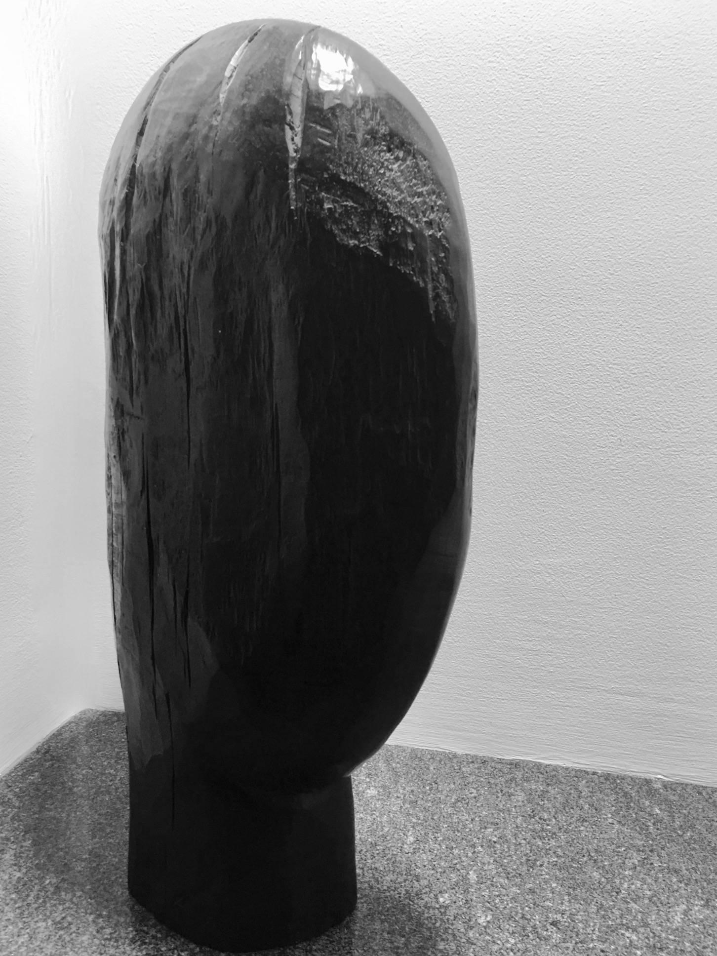 Carved Sculpture by Alexandre Noll For Sale