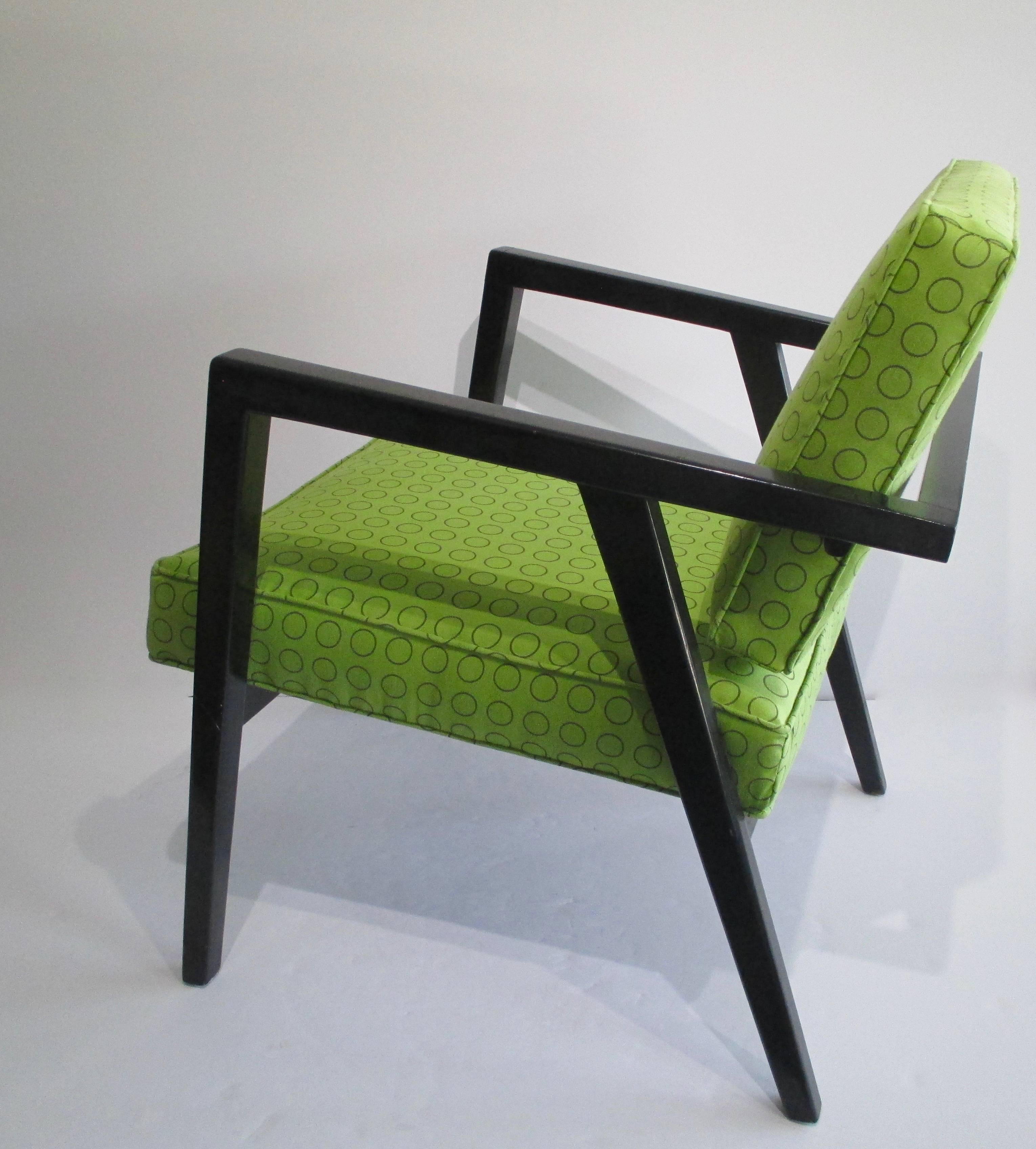 Italian Lounge Chair by Franco Albini / Fabric by Hella Jongerius