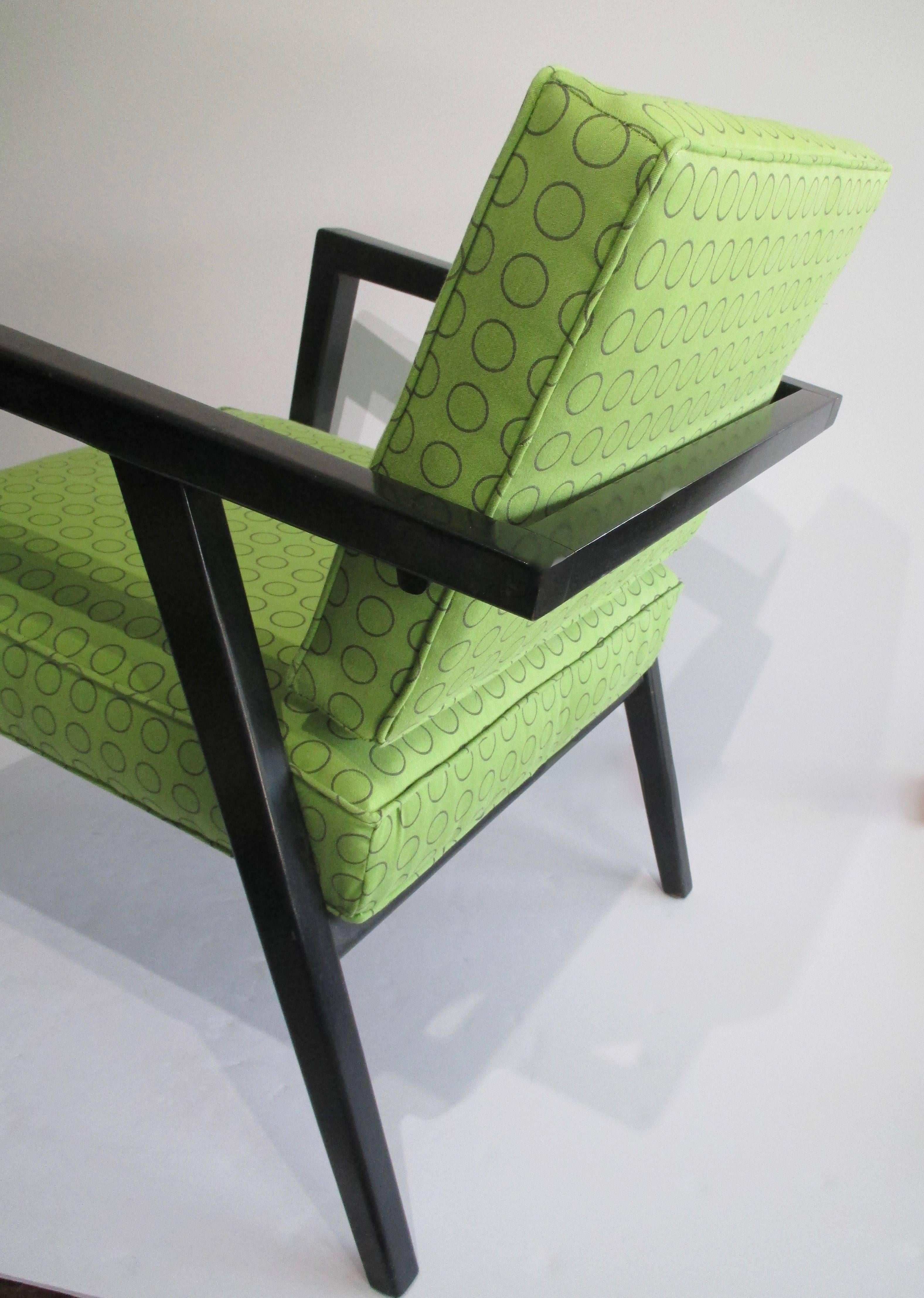Modern Lounge Chair by Franco Albini / Fabric by Hella Jongerius