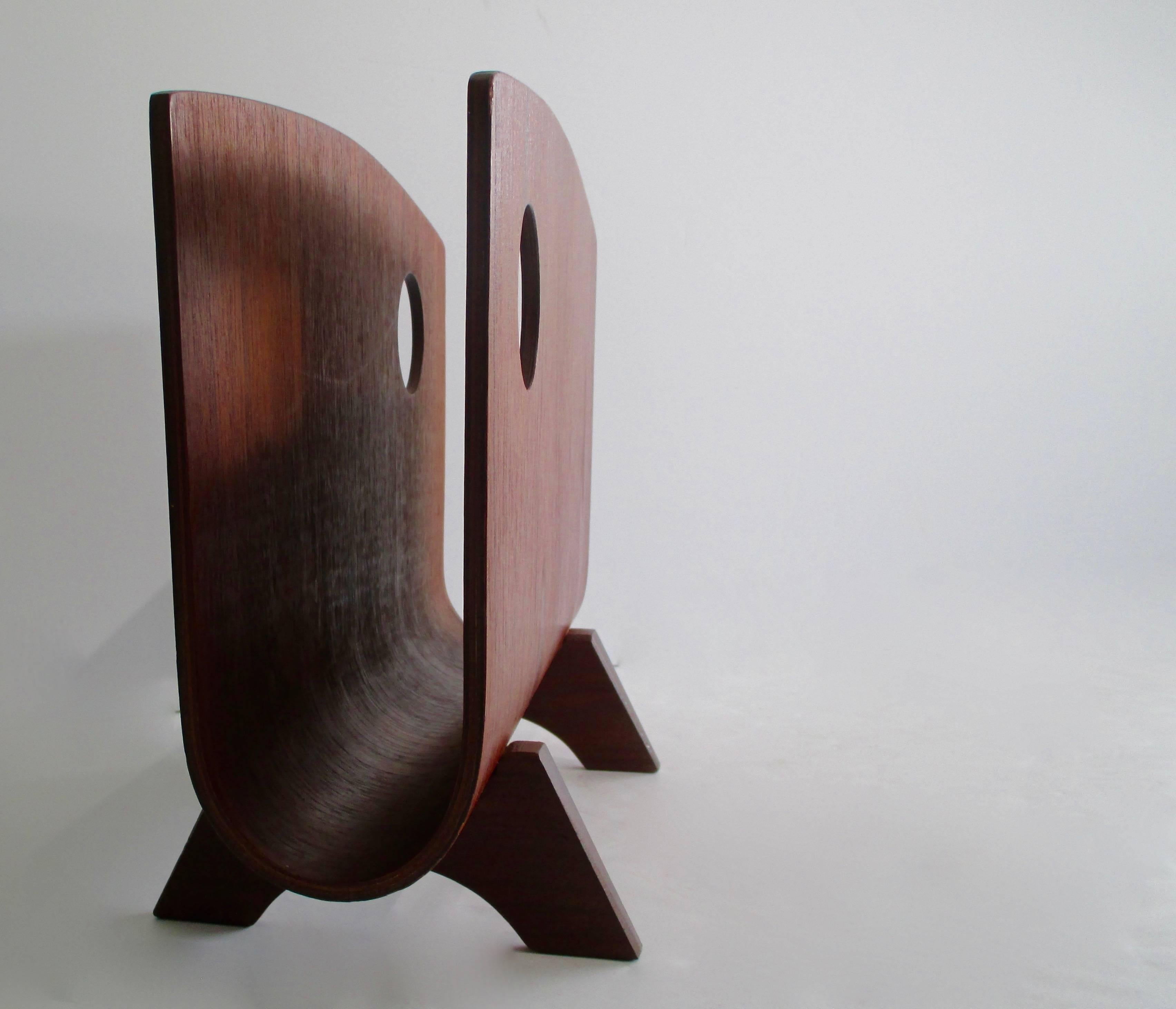Mid-20th Century Magazine Rack by Walter Dippen