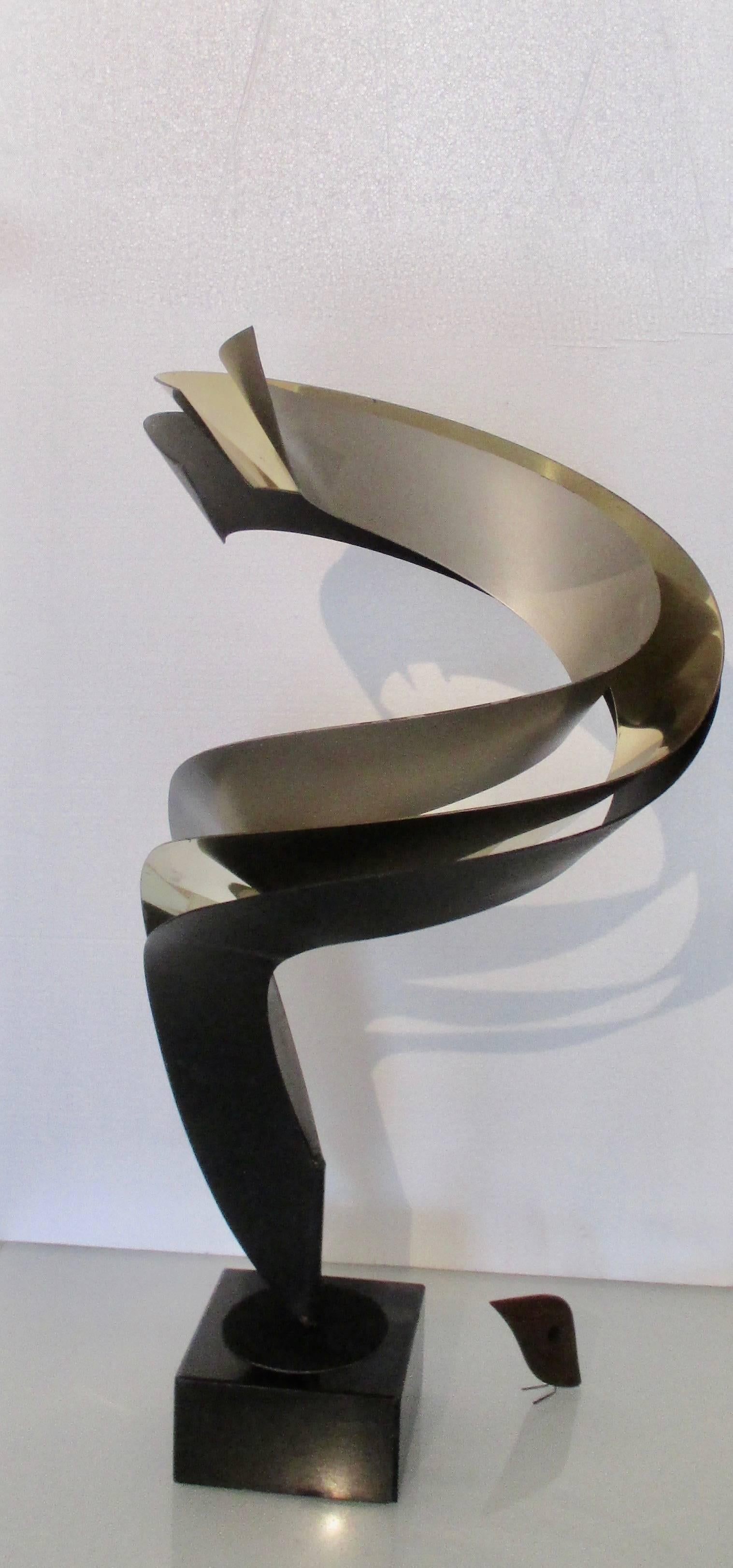 Metal Sculpture by Curtis Jere For Sale