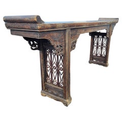 Used Qing Dynasty Chinese Altar Table