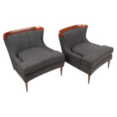 Mid Century Lounge Chairs From Tomlinson Sophisticate American 1950's