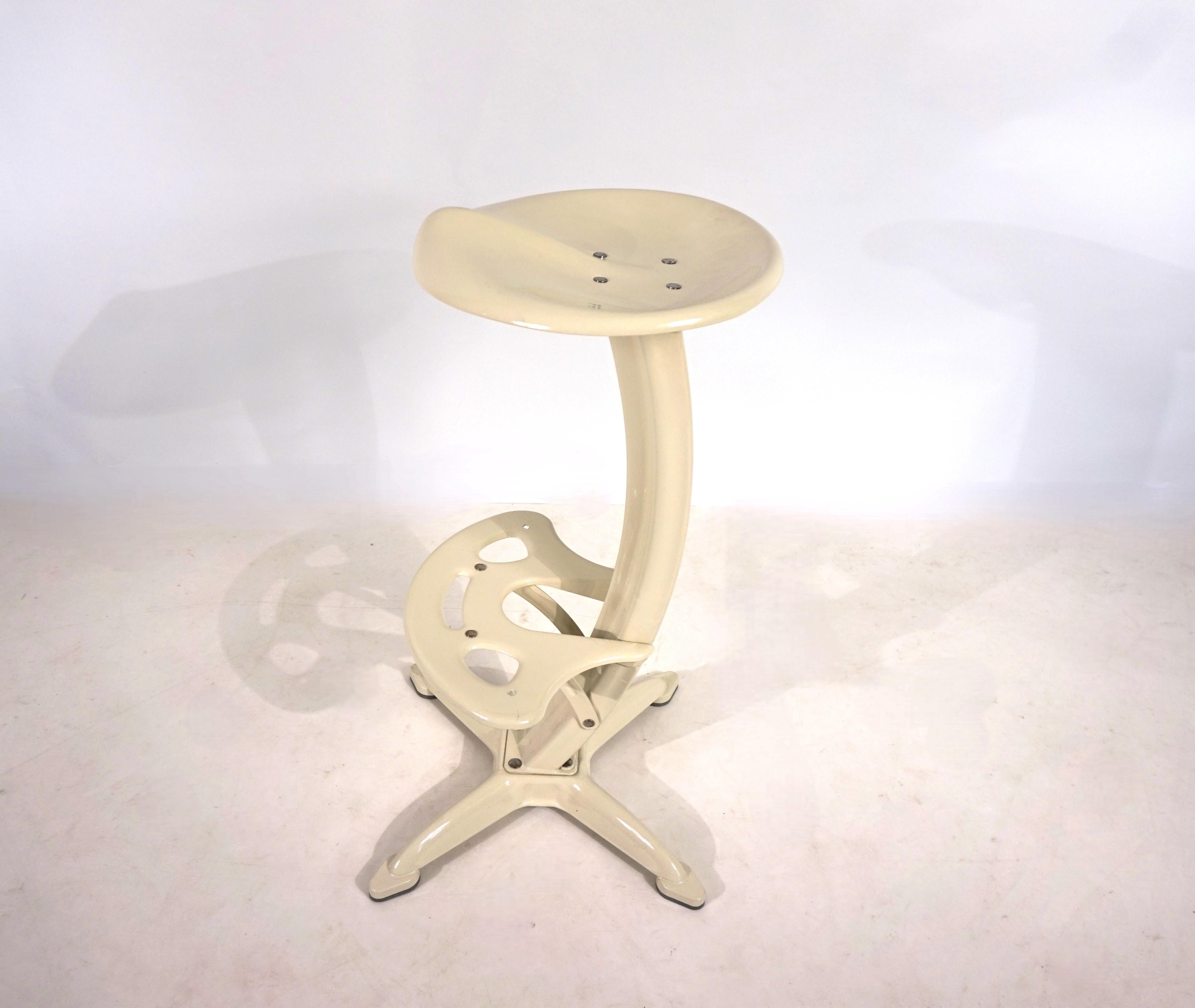 Lotus-Barhocker von Yasu Sasamoto für Dulton Co., 1990 im Angebot 3
