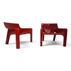 Vico Magistretti Vicario, juego de 2 sillones para Artemide, 1970