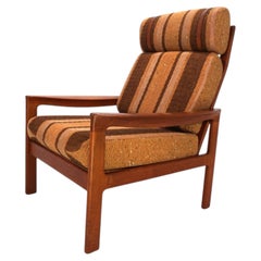 Fauteuil de salon en teck d'Arne Wahl Iversen pour Komfort, 1960