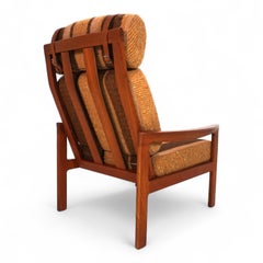 Fauteuil de salon en teck d'Arne Wahl Iversen pour Komfort, 1960