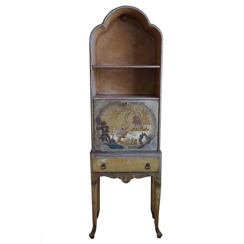 English Chinoiserie Secretary For Sale