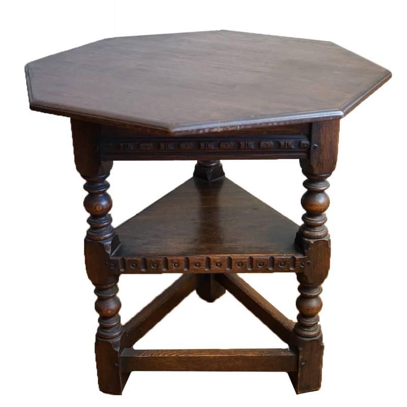 19th Century Jacobean Occasional Table