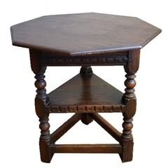 Antique 19th Century Jacobean Occasional Table