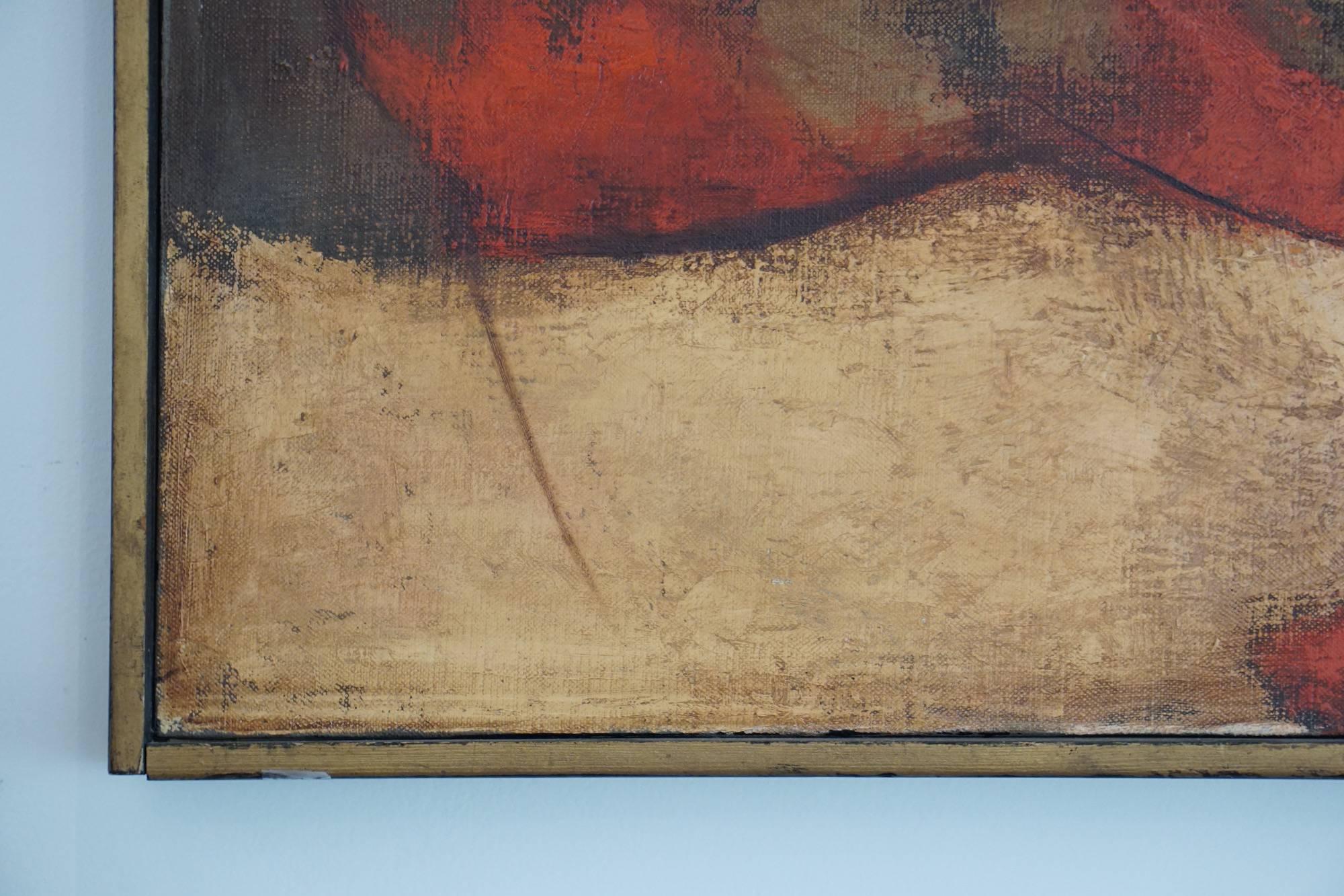 American 1960s Oil Painting by Darwin Musselman For Sale