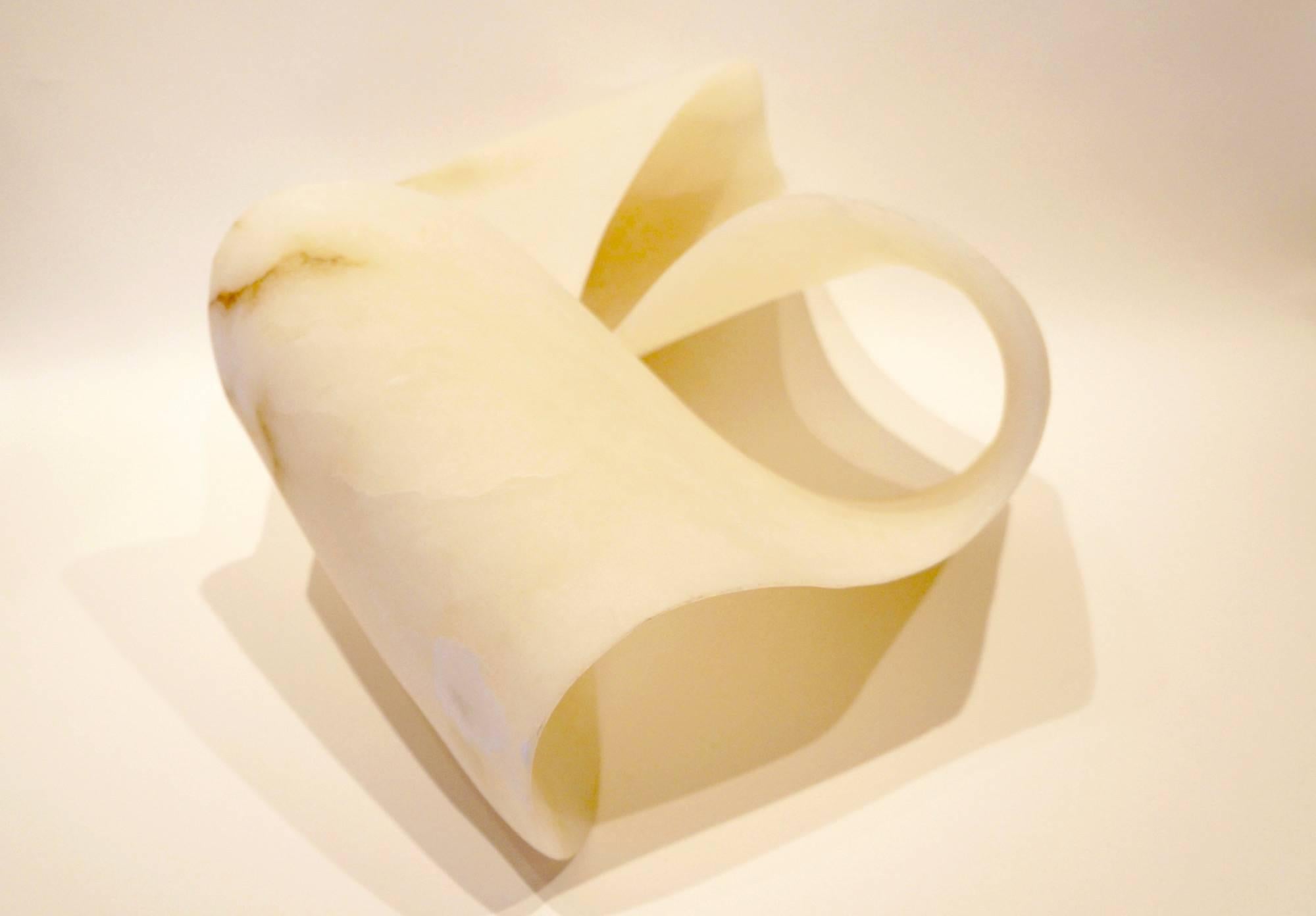 Contemporary Alabaster Mobius