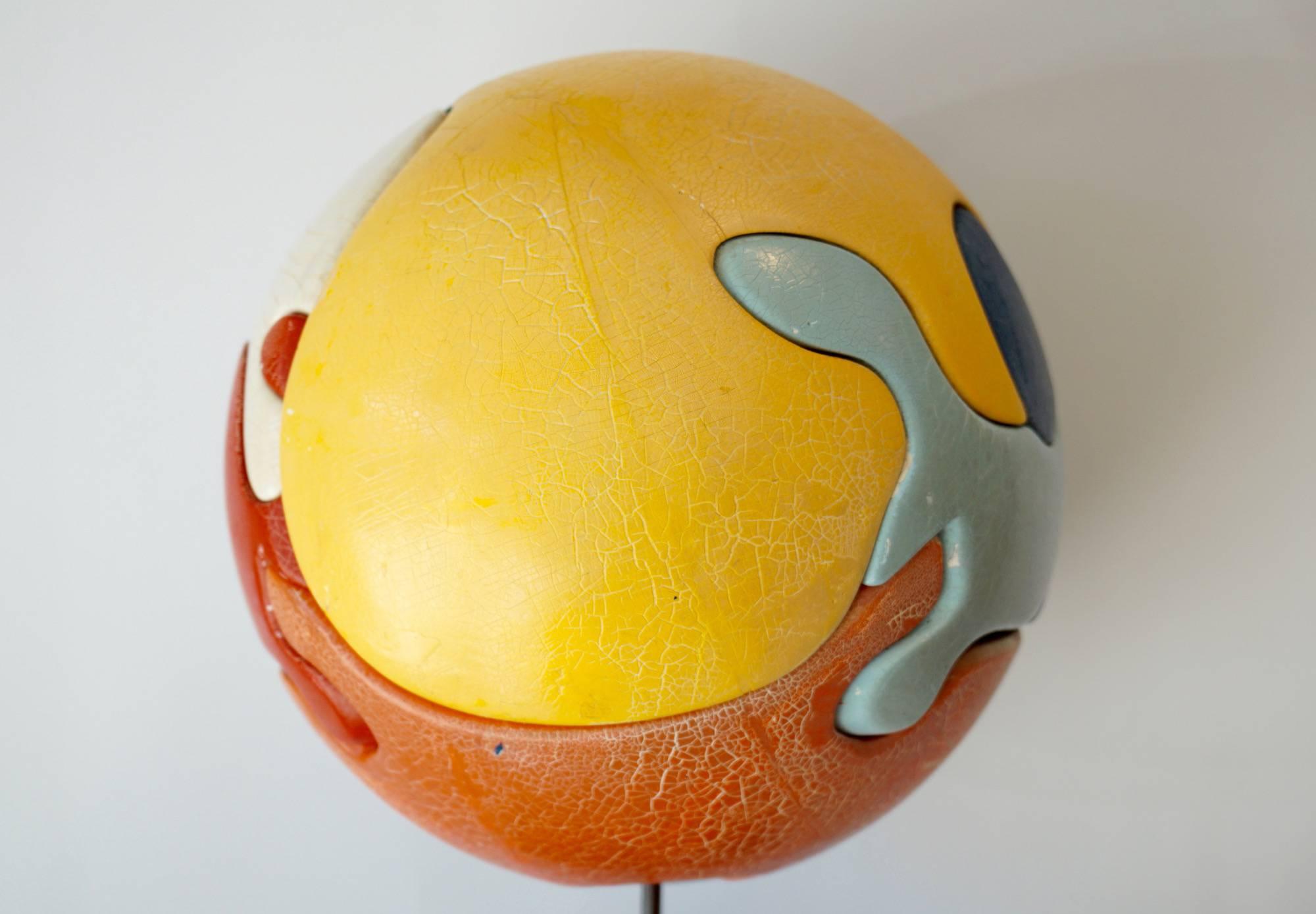 American Puzzle Ball Sculpture