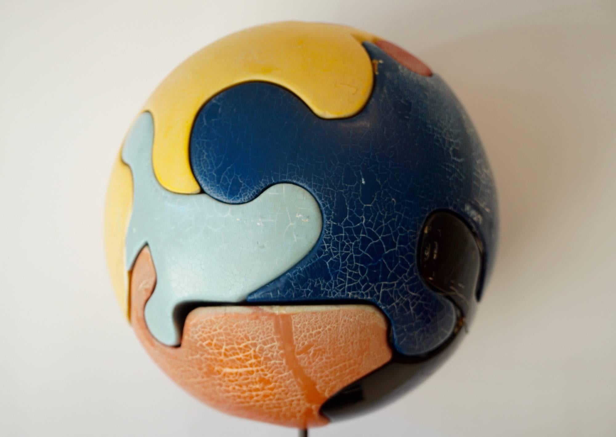 Puzzle Ball Sculpture In Good Condition In Los Angeles, CA