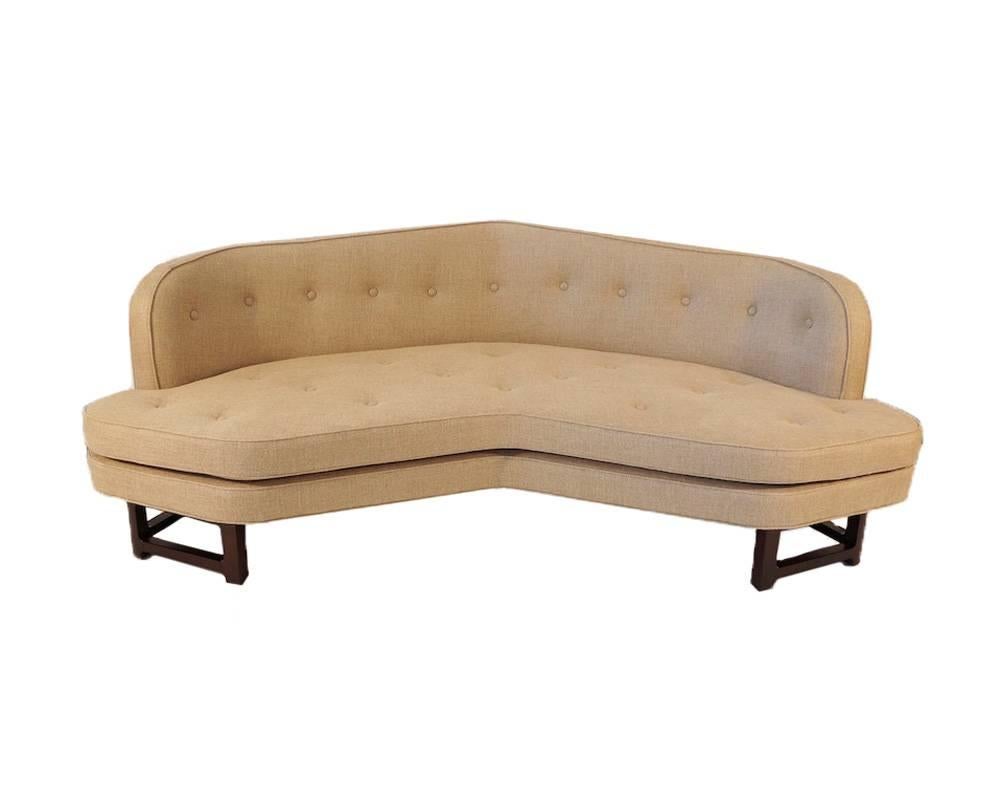 Mid-Century Modern Edward Wormley Angular Sofa For Sale