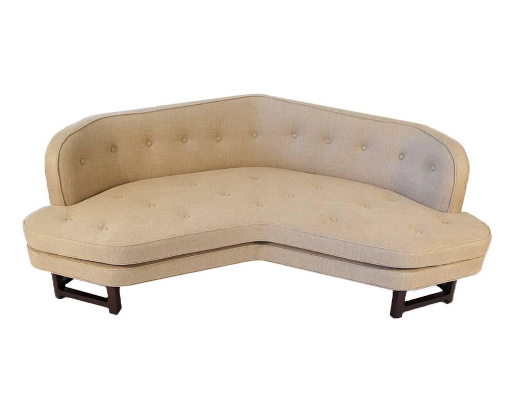 American Edward Wormley Angular Sofa For Sale
