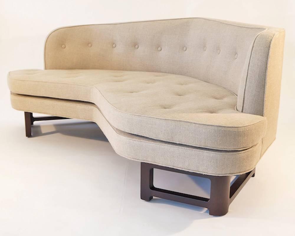 Edward Wormley Angular Sofa In Excellent Condition For Sale In Los Angeles, CA