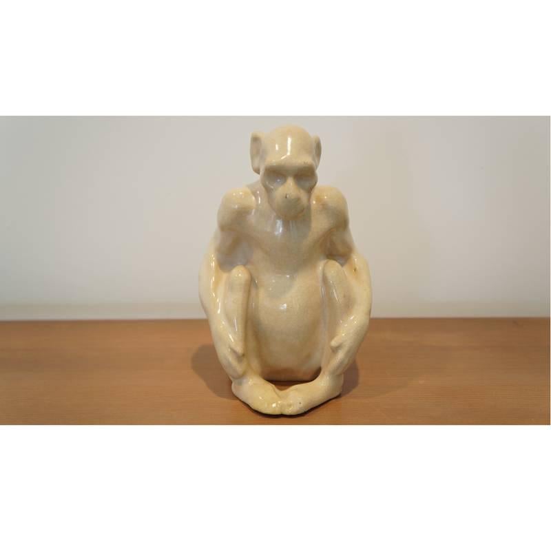 20th Century Primavera Primate Sculpture For Sale