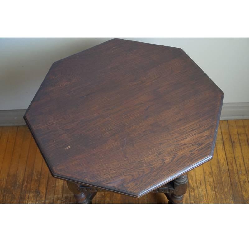 19th Century Jacobean Occasional Table 1