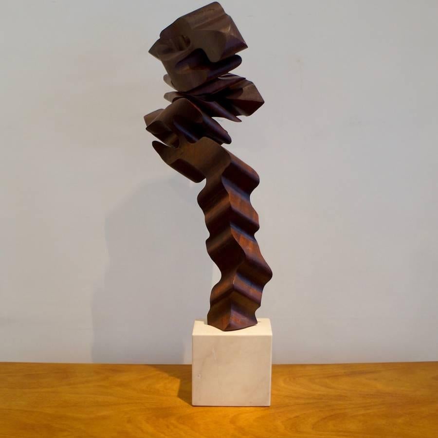Hand-Carved Jerry K. Deasy Sculpture For Sale