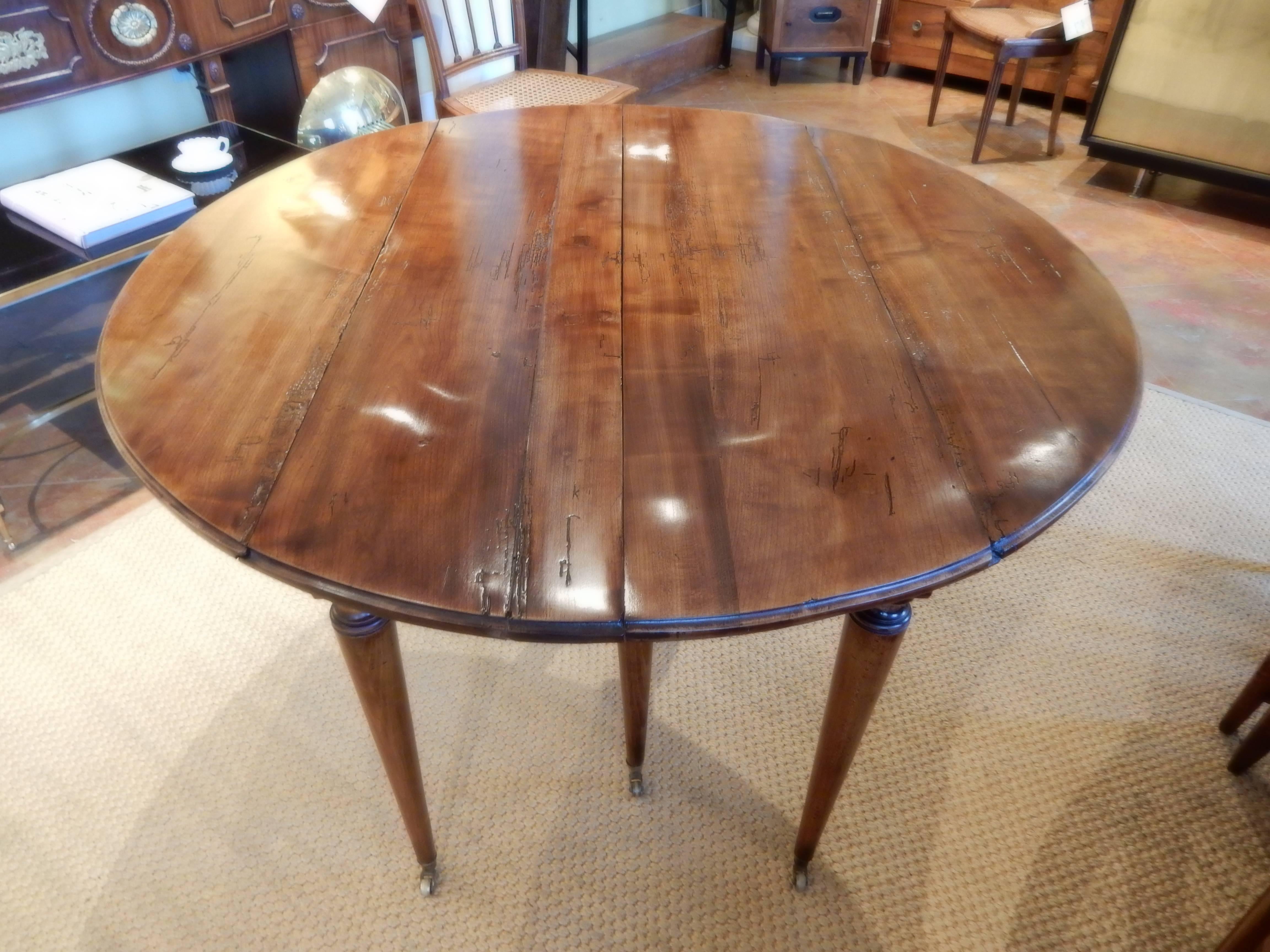 19th Century Directoire Style Extension Dining Table 4