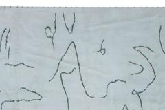 Modernist Jean Cocteau Style Rug