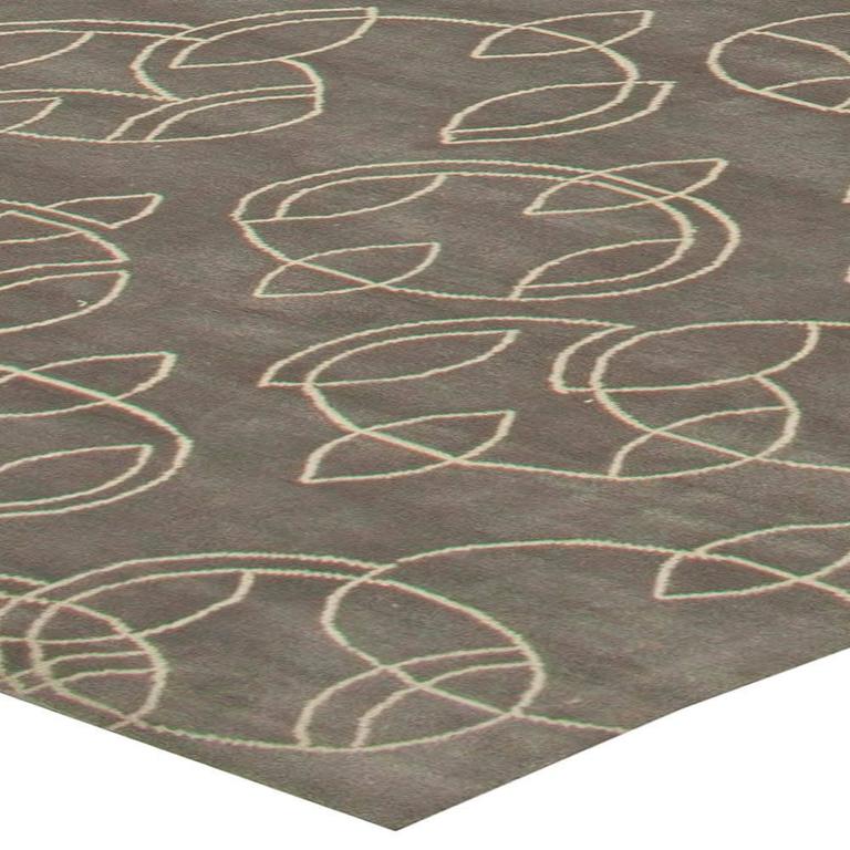 New Oversized Art Deco Design Rug For Sale at 1stDibs